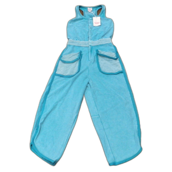 So Me Mineral Washed Terry Jumpsuit Women's Size Small NWT - Picture 1 of 3
